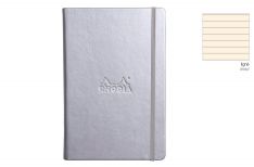 Rhodia Webnotebook Copertina rigida in similpelle - rigo - Orange Black Silver