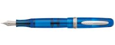 Stipula Etruria Rainbow Penna Stilografica a Pistone - Translucido Blu