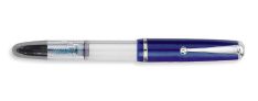 Stipula Splash Penna Stilografica con inchiostro a vista - Blu