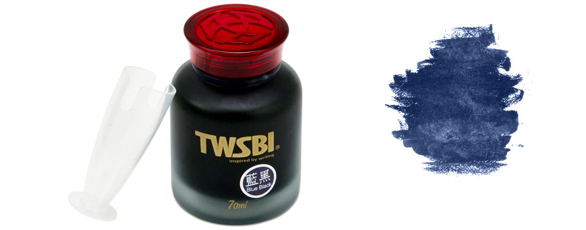 Twsbi 70ml Ink - inchiostro stilografico - Blu Nero