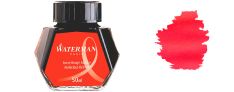 Waterman Inchiostro per stilografica - Flacone 50 ml - Audacious red
