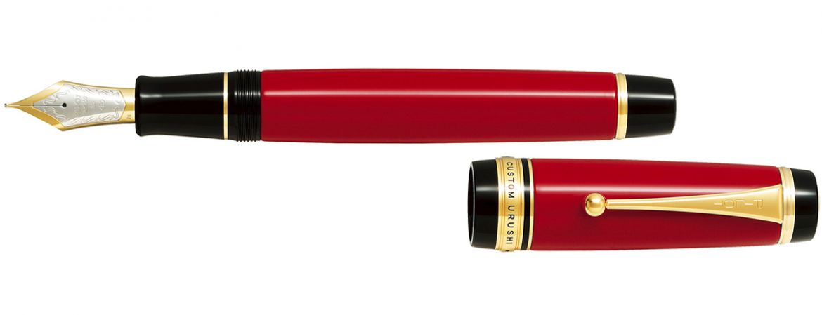 Pilot Custom Urushi penna stilografica - Rosso