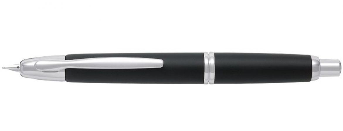 Pilot Capless Penna Stilografica Black Trim Rodio