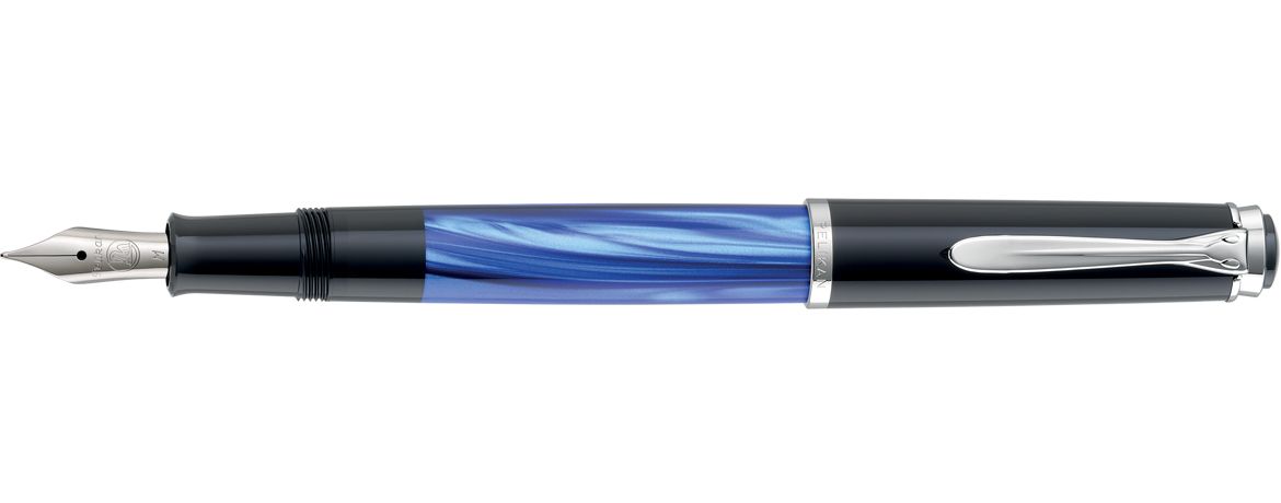 Pelikan Classic M 205 Blue Marbled Stilografica