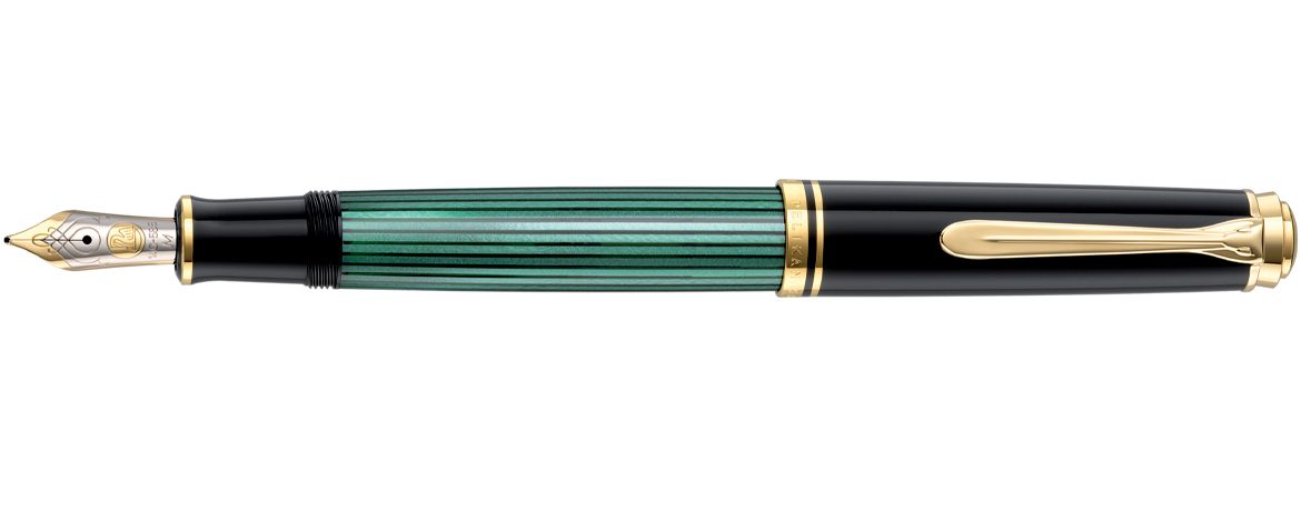 Pelikan Souverän M 600 Penna Stilografica - Verde Nero