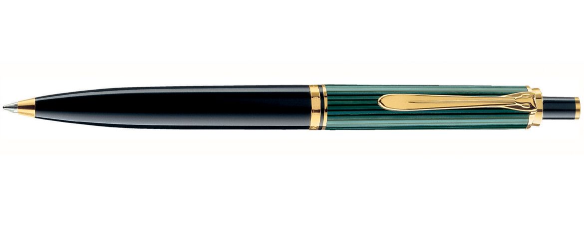 Pelikan Souverän K 400 Penna a Sfera - Verde Nero