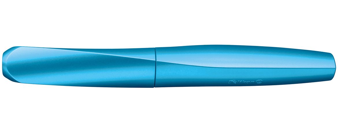 Pelikan Twist Penna Stilografica Sezione triangolare trasversale - Frosted Blue