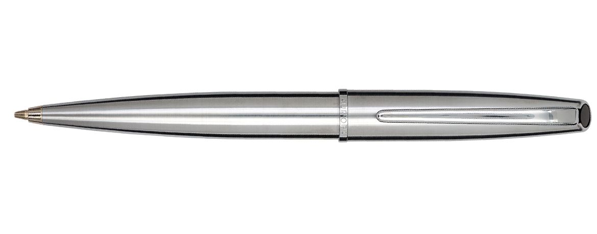 Aurora Style Metal Penna a Sfera Interamente cromata satinata