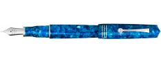 Leonardo Momento Zero Grande Blue Marina Capri - Penna Stilografica - Pennino Acciaio