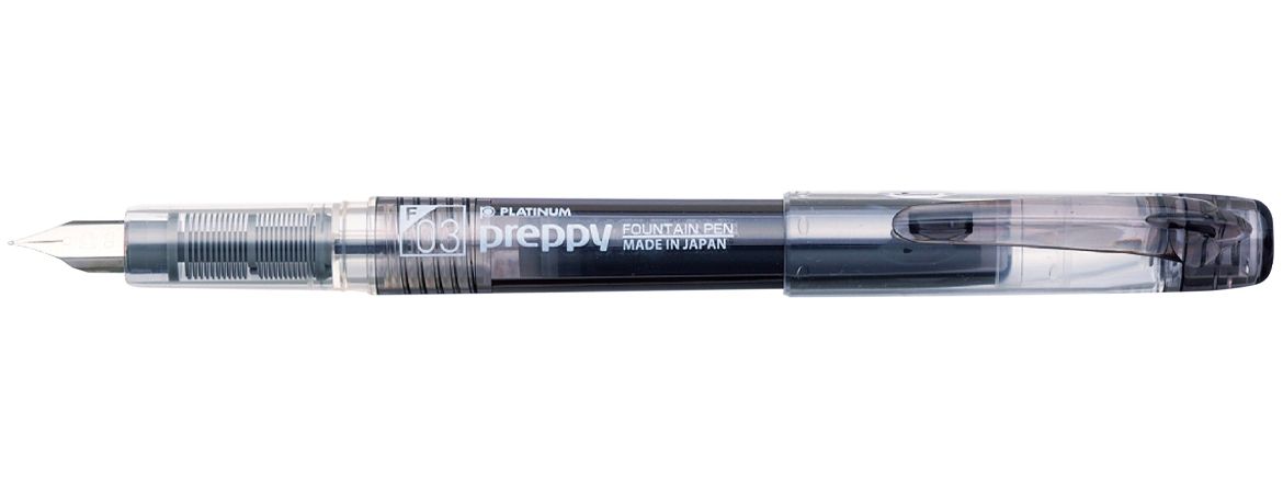 Platinum Preppy - Penna Stilografica - Pennino in Acciaio - Colore Nero