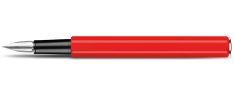 Caran d'Ache 849 Classic Line - Penna Stilografica in alluminio - Rosso