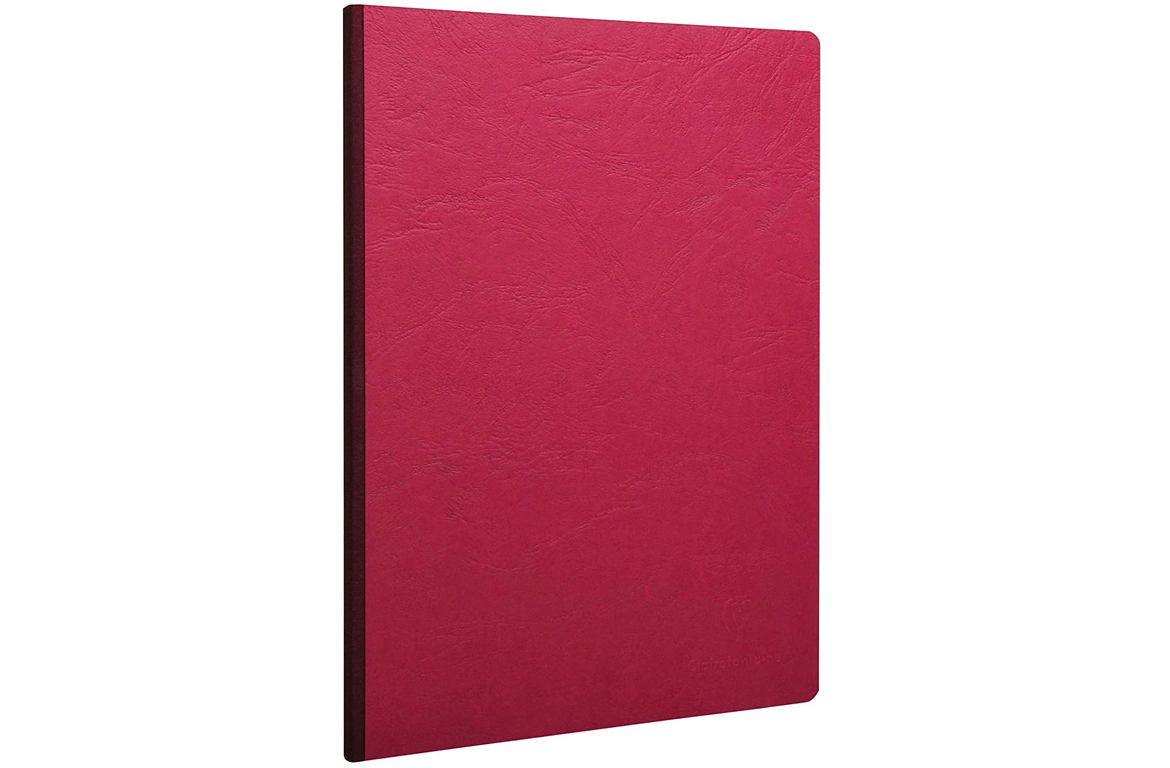 Clairefontaine Age Bag - Bianco - Quaderno Brossurato Alto Spessore - Rosso