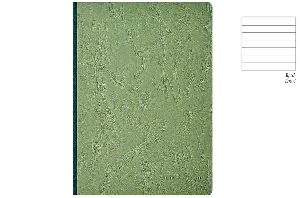 Clairefontaine Age Bag - Rigo - Quaderno Brossurato Alto Spessore - Verde