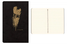 Clairefontaine Flying Spirit Quaderno Cucito 7,5 x 12 cm - Rigo - Nero