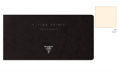 Clairefontaine Flying Spirit - Taccuino formato 21x10,5 cm - Nero