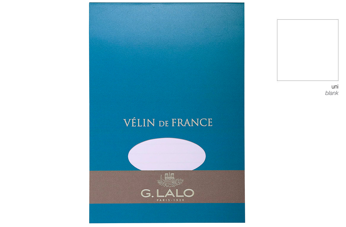 G. Lalo - Velin de France - 50 fogli - 100g - Carta extra bianco