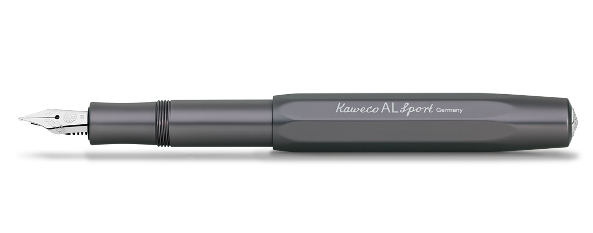 Kaweco AL Sport Penna Stilografica tascabile in alluminio - Anthracite