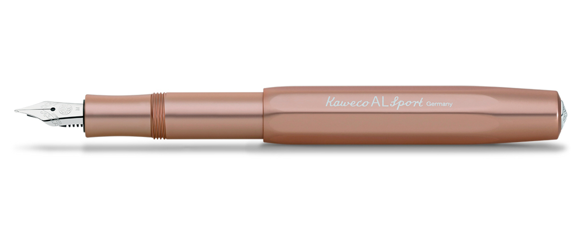 Kaweco AL Sport Penna Stilografica tascabile in alluminio - Rosé Gold
