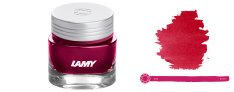 Lamy T 53 Crystal Ink - 30 ml - Boccetta di Inchiostro Stilografico - Ruby - Wine Red