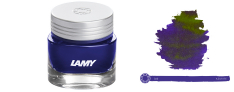 Lamy T 53 Crystal Ink - 30 ml - Boccetta di Inchiostro Stilografico - Azurite - Blu