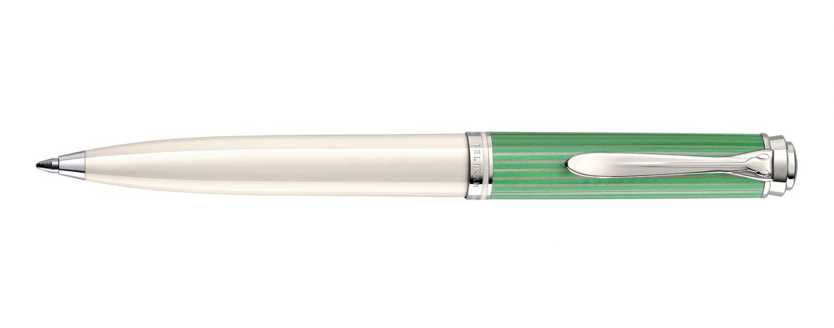 Pelikan Souverän 605 Green-White - Penna a Sfera
