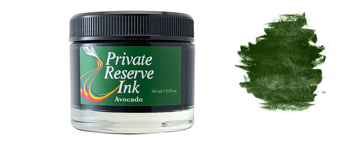 Private Reserve Ink - Flacone di Inchiostro Stilografico - Avocado - Verde