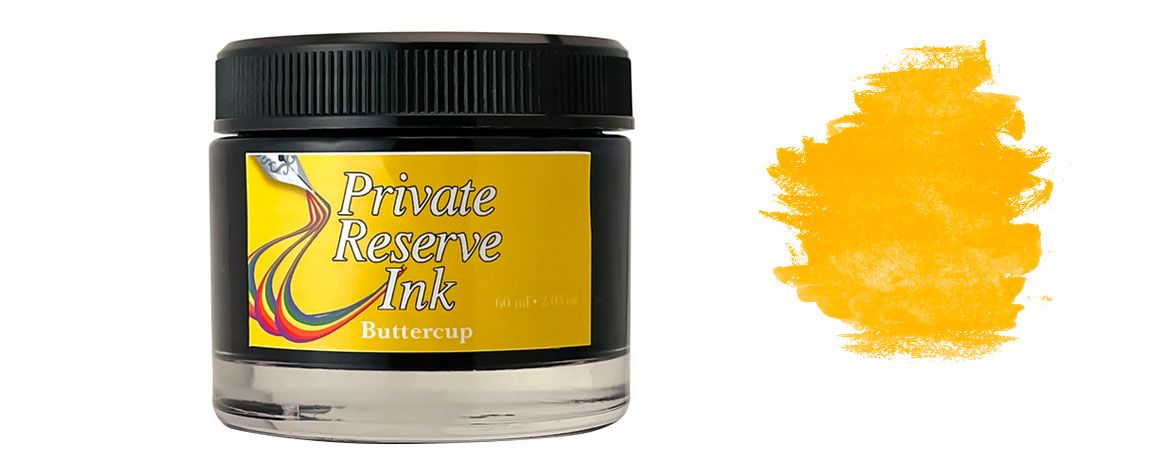 Private Reserve Ink - Flacone di Inchiostro Stilografico 60 ml - Buttercup