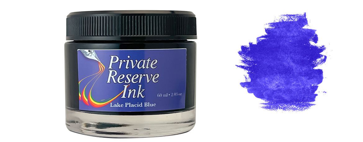 Private Reserve Ink - Flacone di Inchiostro Stilografico 60 ml - Lake Placid Blue