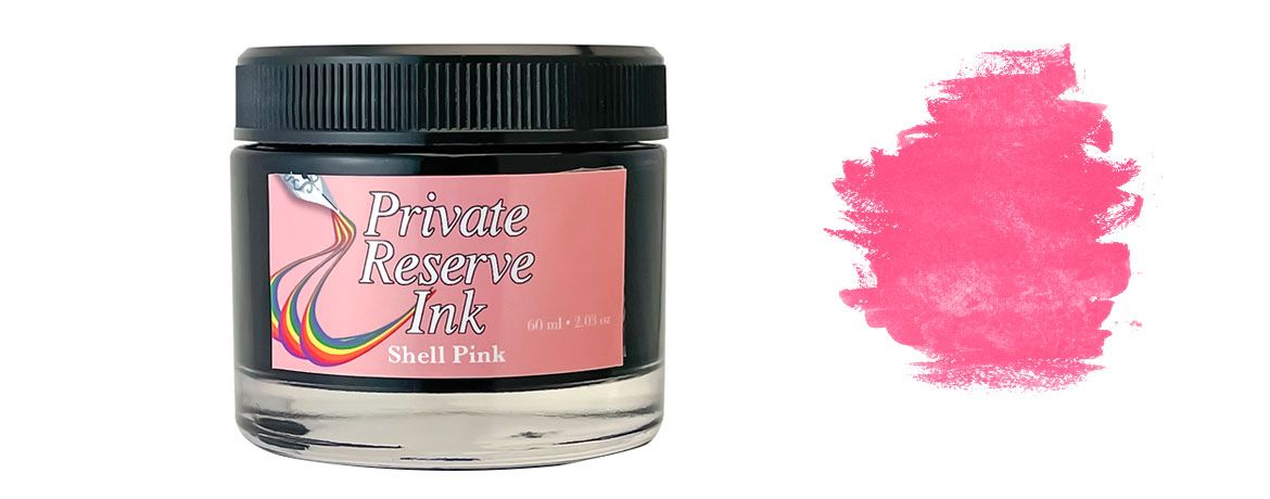 Private Reserve Ink - Flacone di Inchiostro Stilografico 60 ml - Shell Pink