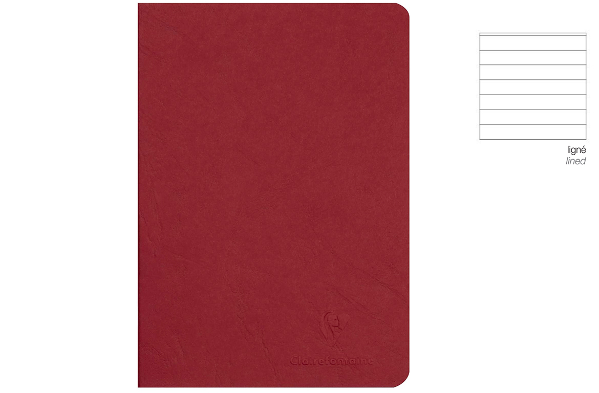 Clairefontaine Age Bag - Rigo - Quaderno Spillato - Rosso