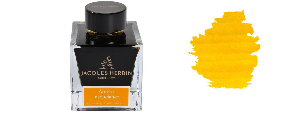 J.Herbin Encres Pafrumees - Ambre Insouciance - Inchiostro Profumato