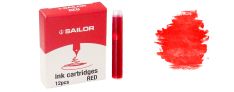 Sailor Jentle Ink Cartucce Inchiostro per stilografica - Red