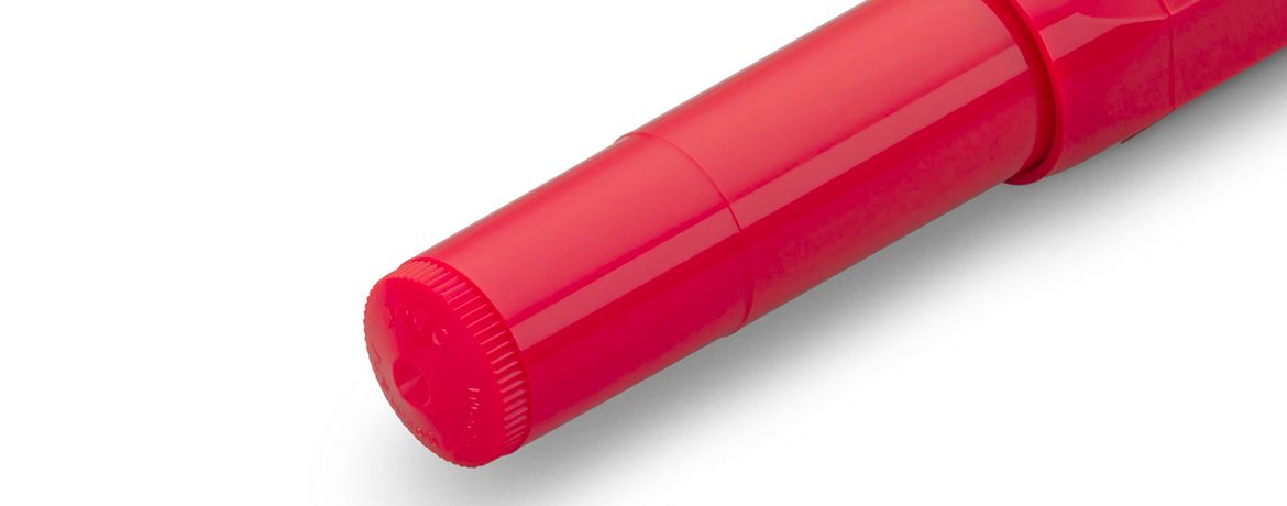 Gullor Mini Penna Stilografica Con Finiture Dorate, Penna Tascabile In Acrilico, Arancione, Pennino Extra Fine Nascosto (0,38 Mm