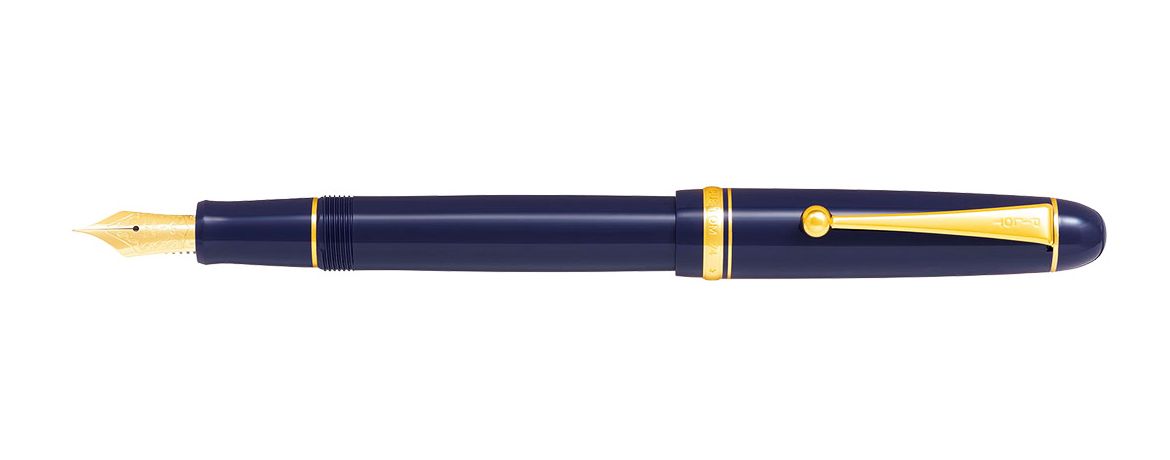Pilot Custom 74 Penna Stilografica - Pennino oro 14kt - Blu