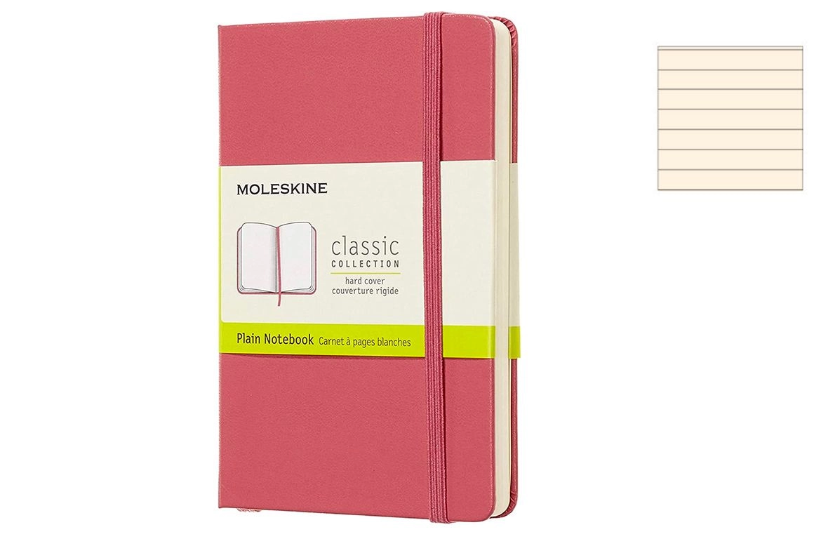 Moleskine Taccuino con Elastico Classic - Rigo - Copertina Rigida - Rosa