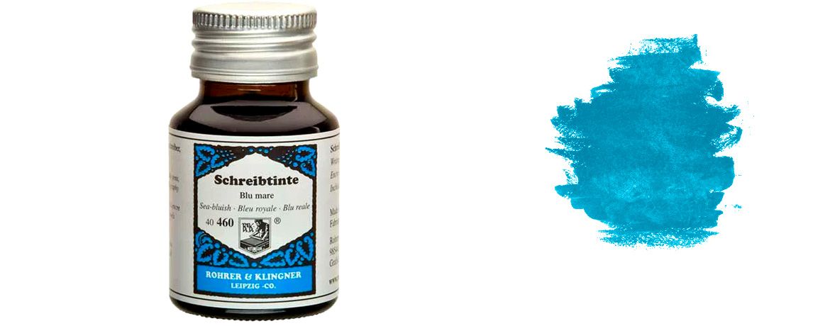 Rohrer & Kligner Writing Ink Blu Mare Inchiostro 50 ml
