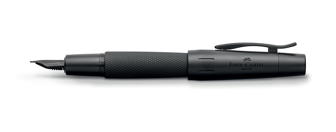 Faber Castell E-Motion Stilografica Resin Pure Black