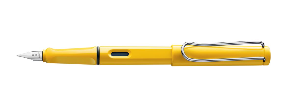 Lamy Safari - Penna Stilografica - Pennino in Acciaio - Yellow