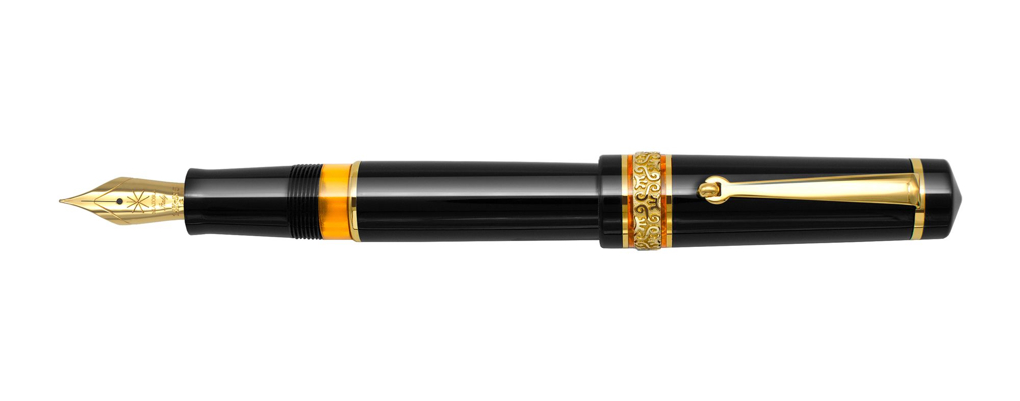 Penna Stilografica Avatar UR Glossy e Black Trims - Nero