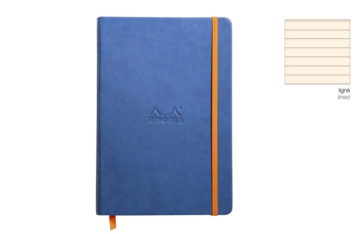 Rhodia Hardcover Notebook - Taccuino Rigido - Rigo - Zaffiro