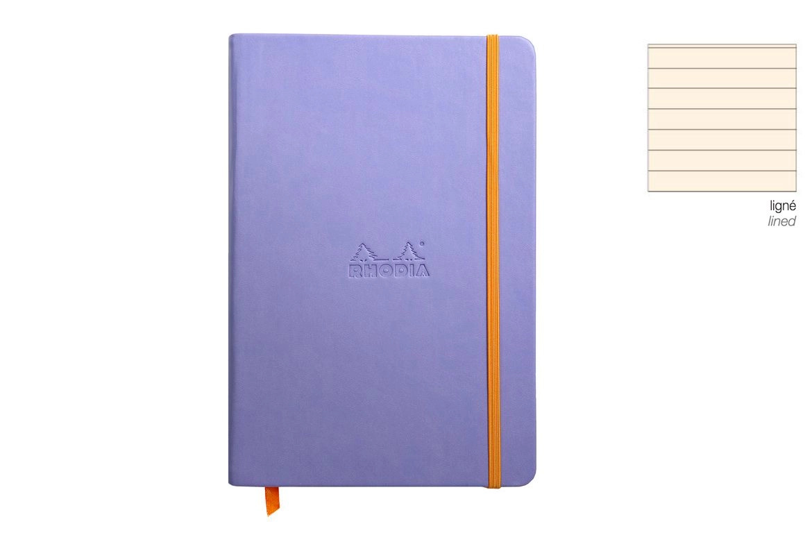Rhodia Hardcover Notebook - Taccuino Copertina Rigida - Rigo - Iris