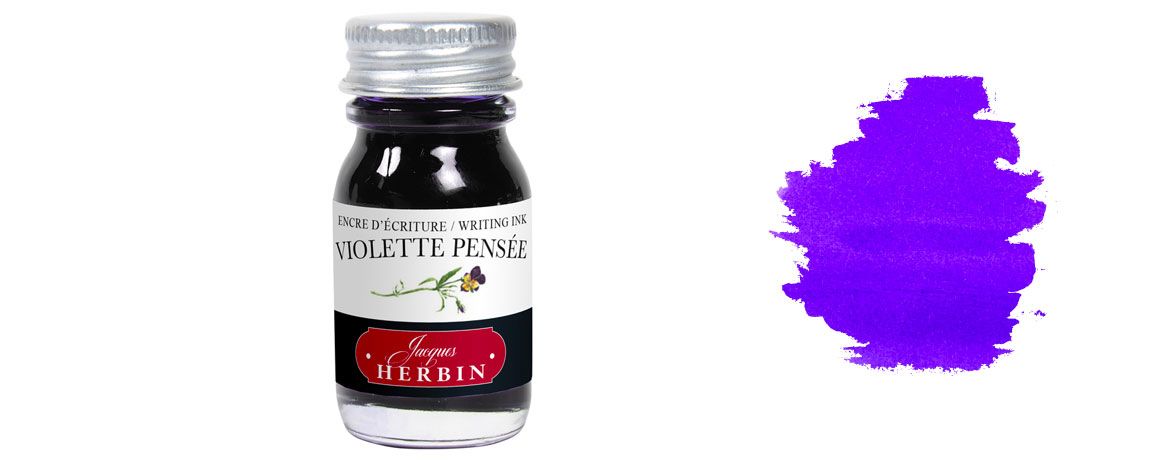 J.Herbin Inchiostro Stilografico 10ml Violette Pensèe