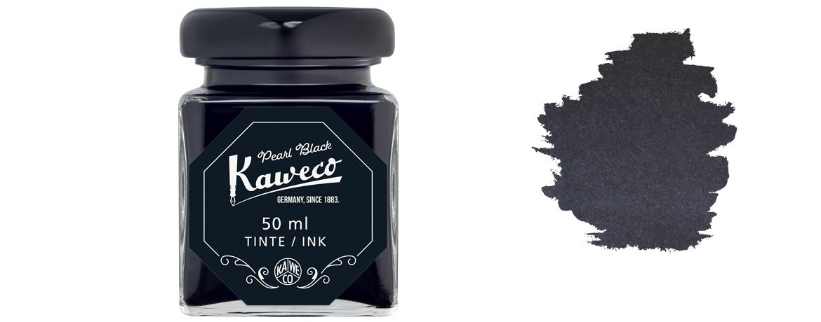 Kaweco Boccetta 50 ml - inchiostro stilografico - Pearl Black