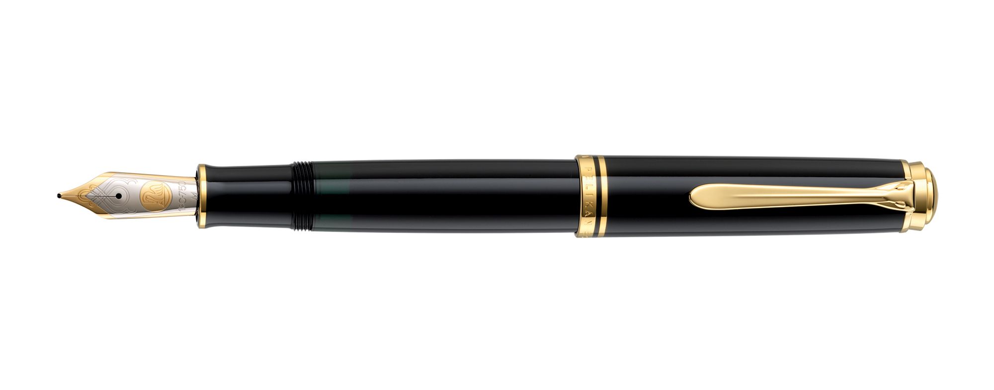 Penna stilografica Hexo nera matt fine