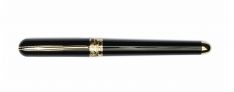 Pineider Avatar De Luxe Gold - Fountain Pen - Graphene Black
