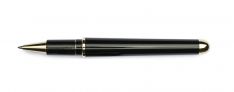 Pineider Avatar De Luxe Gold - Rollerball Pen - Graphene Black