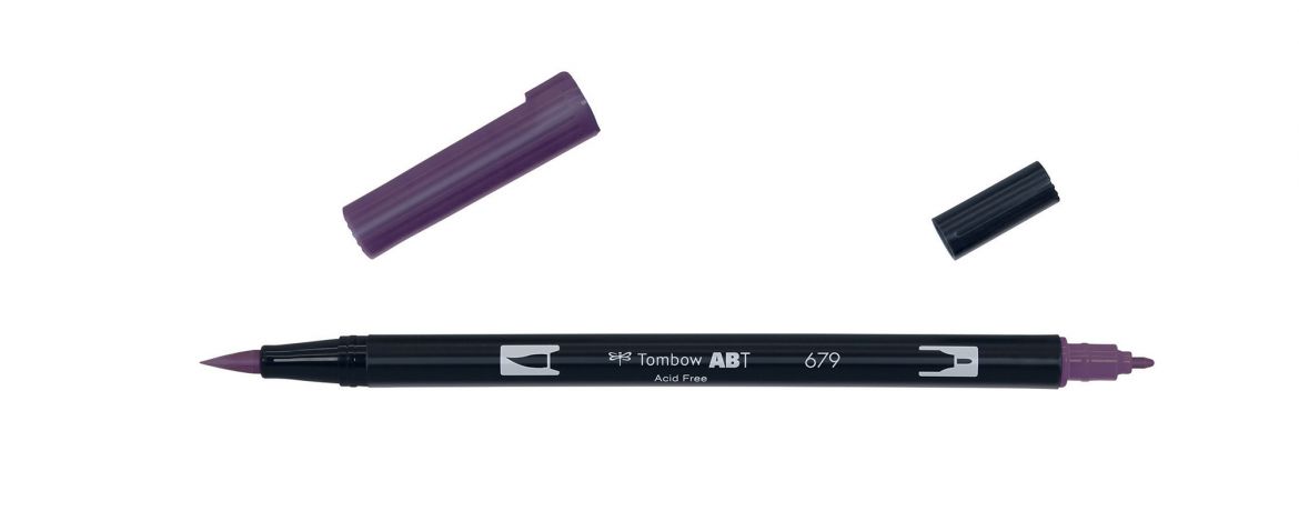 Tombow ABT - Dual Brush - Dark Plum