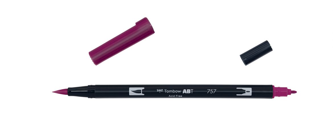 Tombow ABT - Dual Brush - Port Red