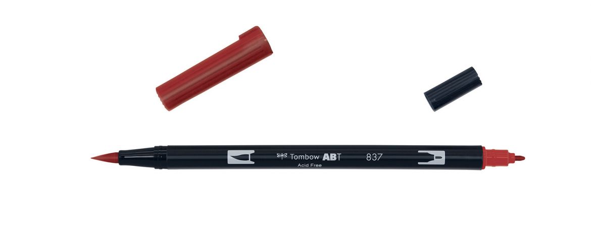 Tombow ABT - Dual Brush - Wine Red