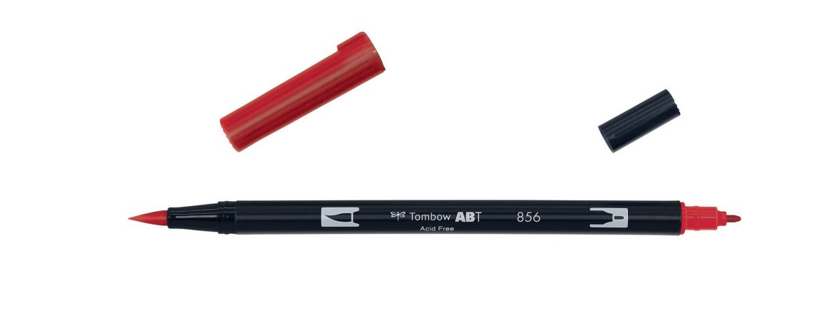 Tombow ABT - Dual Brush - Poppy Red